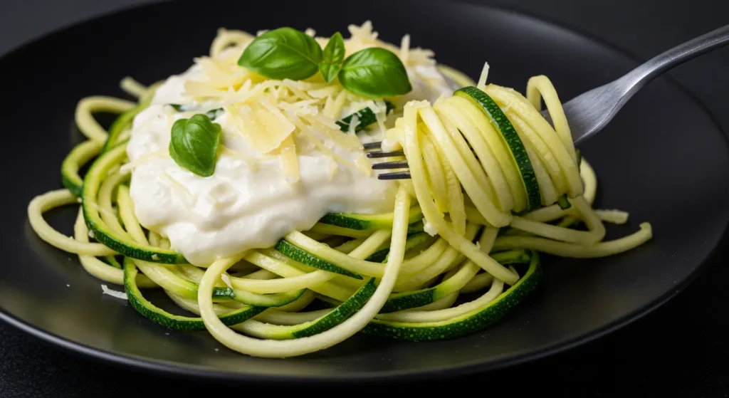 Low-Carb Creamy Pasta